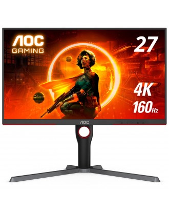 AOC U27G10 ( 4K / 160Hz / IPS / DCI P3 100% / HDR 400  / 10bits / 400 nits ) 